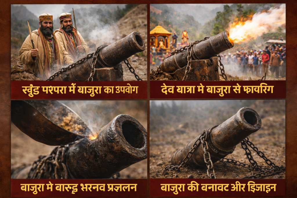 बाजुरा क्या है, बाजुरा हिमाचल प्रदेश, हिमाचल प्रदेश बाजुरा तोप, बाजुरा का इतिहास, बाजुरा कैसे काम करता है, खुँड परंपरा हिमाचल प्रदेश, देव यात्रा हिमाचल प्रदेश, रोहड़ू हिमाचल प्रदेश संस्कृति, हिमाचल प्रदेश की पारंपरिक तोप, पारंपरिक संचार प्रणाली हिमाचल, बाजुरा का महत्व, हिमाचल प्रदेश संस्कृति, पहाड़ी परंपरा हिमाचल प्रदेश, देवभूमि हिमाचल प्रदेश, बाजुरा परंपरा हिमाचल प्रदेश