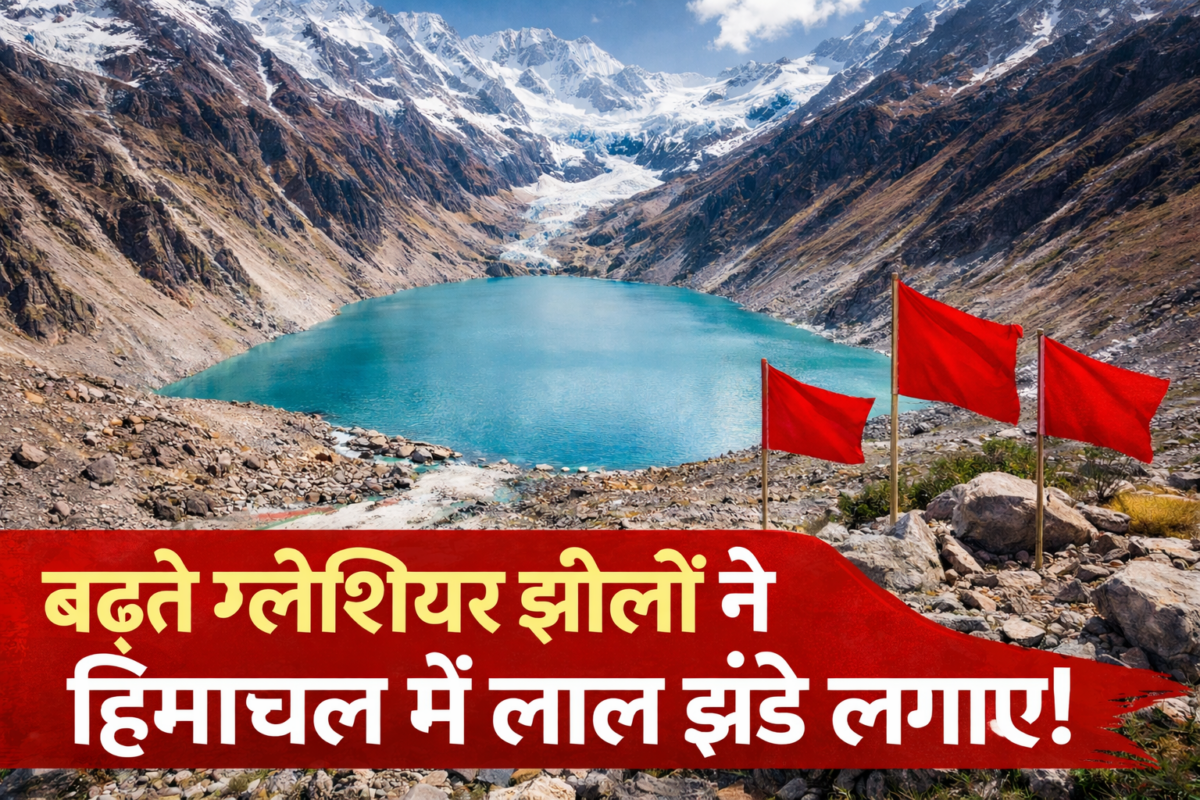 हिमाचल में बढ़ती ग्लेशियर झीलों का खतरा क्या है