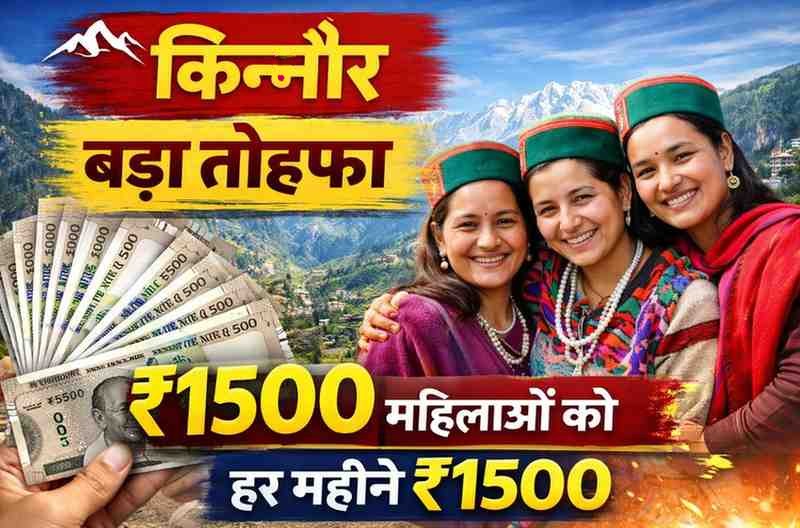 Kinnaur Women ₹1500 Scheme Himachal women benefit