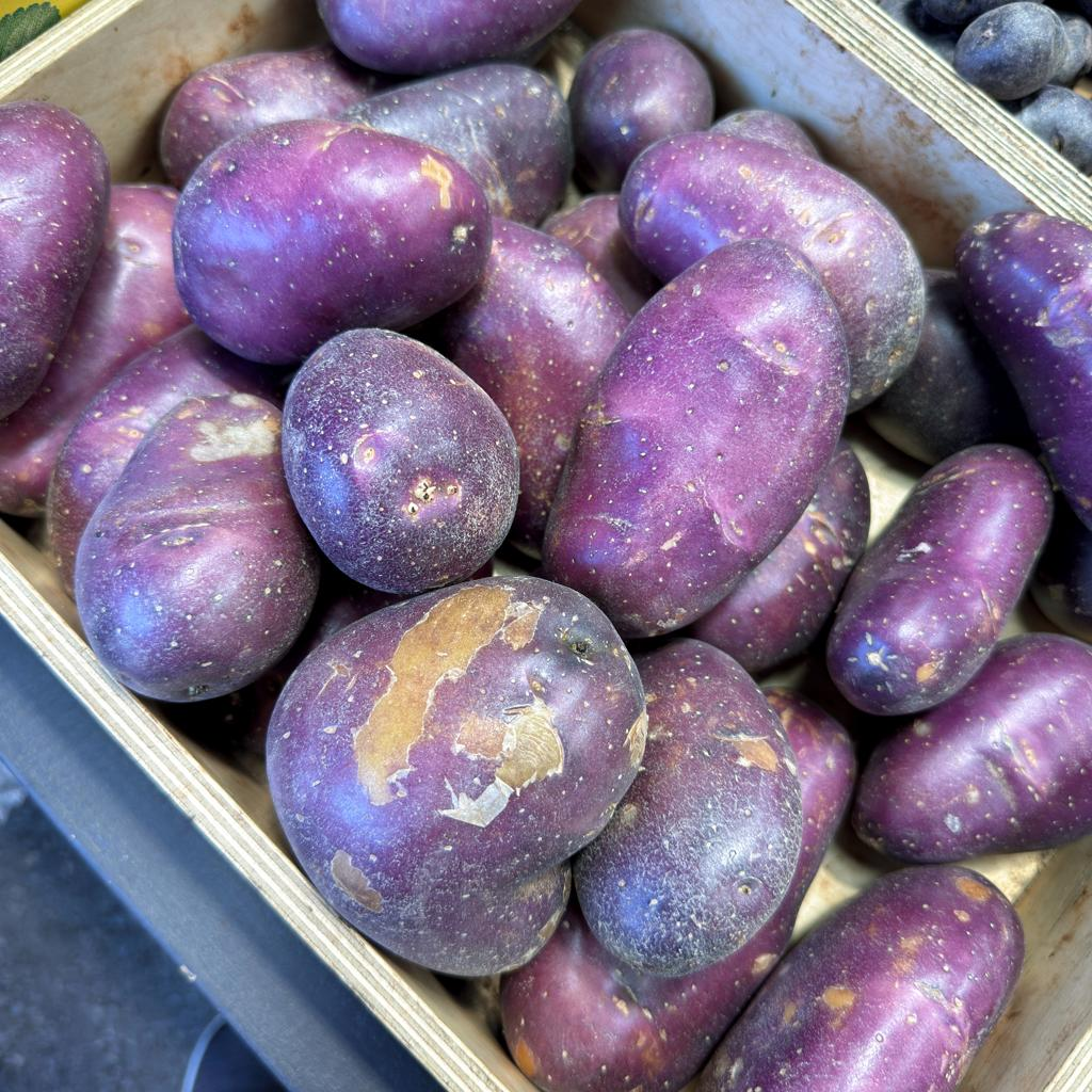 बैंगनी आलू कुफरी जमुनिया