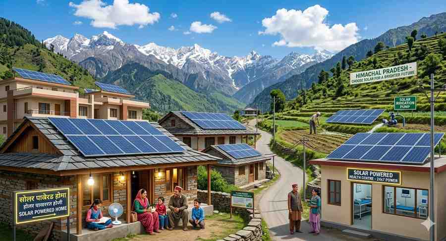 हिमाचल प्रदेश में सोलर ऊर्जा