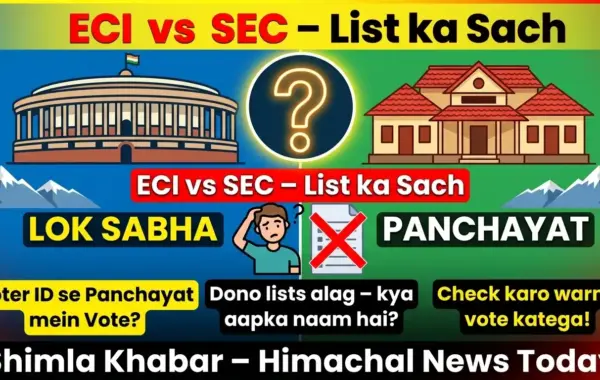 Panchayat Voter List aur Lok Sabha List mein Antar – 5 बड़े अंतर जो हर वोटर को पता होने चाहिए