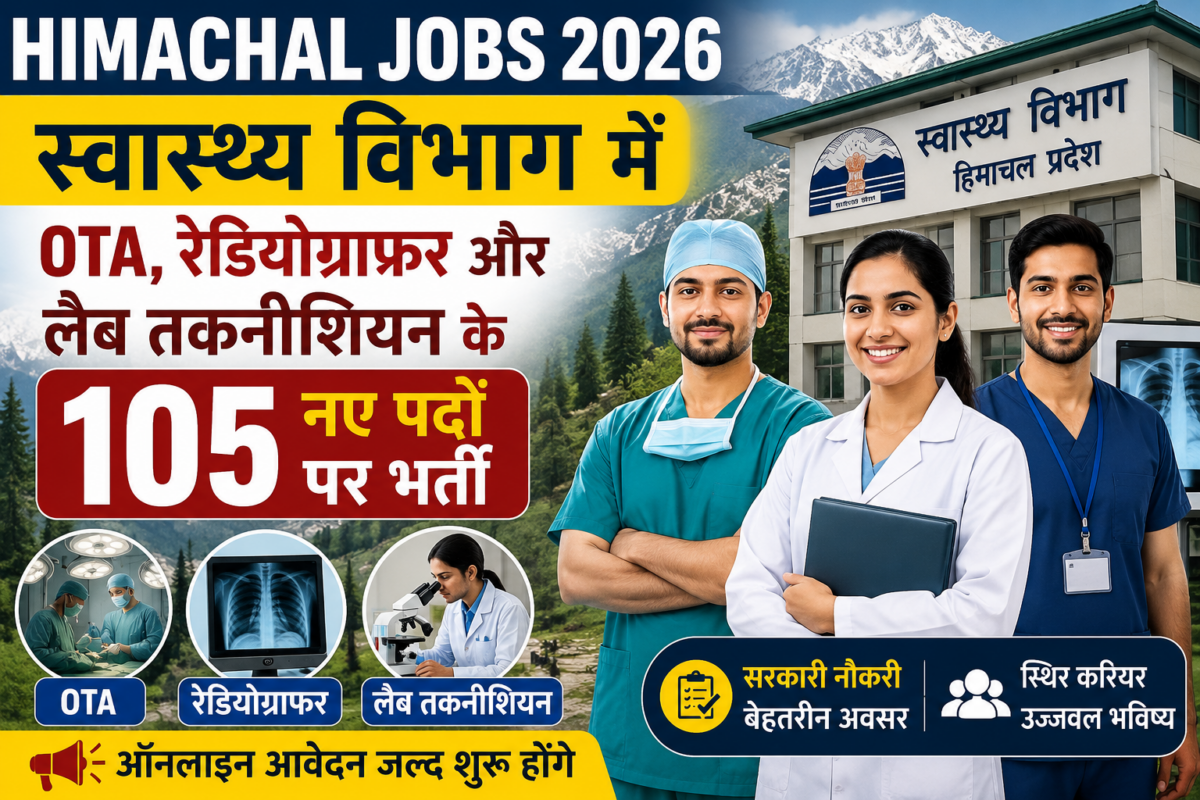 Himachal Jobs 2026