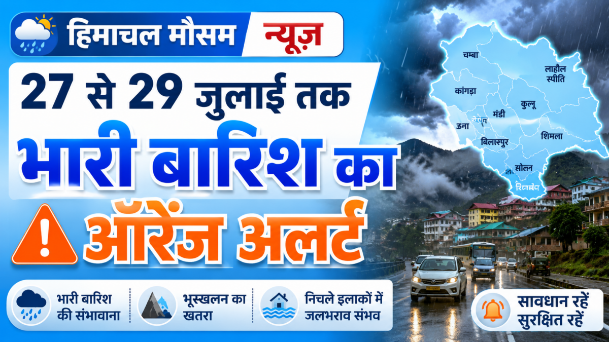 हिमाचल मौसम न्यूज़