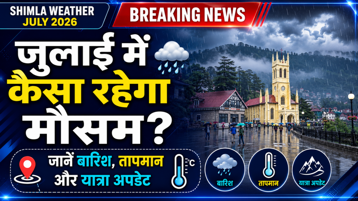 Shimla Weather July 2026