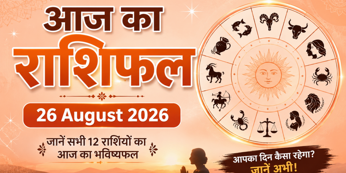 Aaj Ka Rashifal 26 August 2026