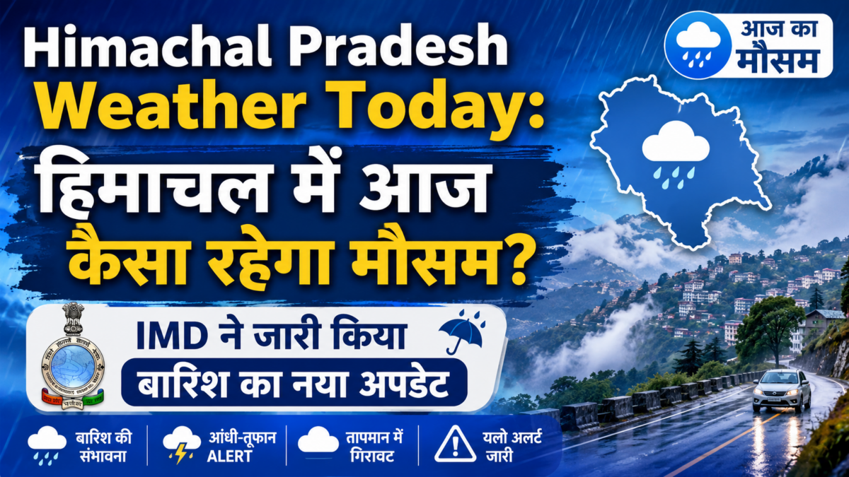 Himachal Pradesh Weather Today & Roads Update