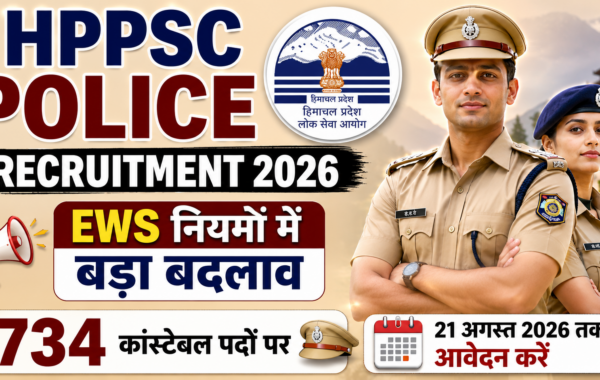 HPPSC Police Recruitment 2026